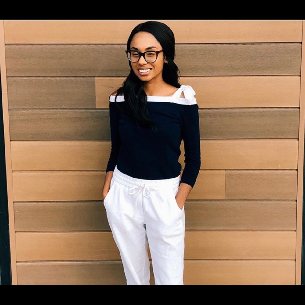 J. Crew OTS  tie sweater